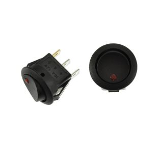 Ø20mm SWITCH LED RED
